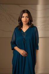 1 Piece Chiffon Embroidered Shirt (FS0040)